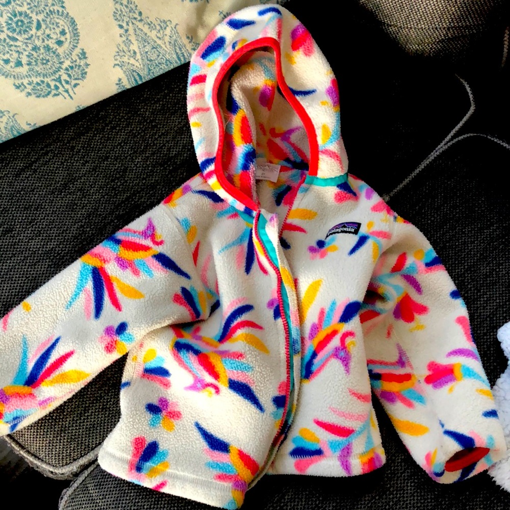 Gently used Patagonia kids zip up fleece